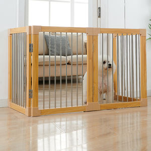 Clôture/<span class=keywords><strong>barrière</strong></span>/clôture en fil métallique/parc à 4 pièces pliant nouvelle clôture <span class=keywords><strong>anti</strong></span>-bois intérieure et extérieure pour chien - Product Image 6