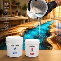 Résine époxy à coulée profonde pour moule de table en époxy avec surface transparente haute brillance sans bulles