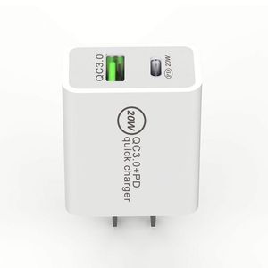 Factory Price A+C Charger for Mobile Phone <b>Fast</b> <b>Charging</b> Type-c 20w Charger for Smartphone Charger - Product Image 5