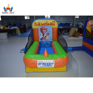 Competición deportiva para niños 4 en 1, juego de carnaval, Combo de béisbol, fútbol, bola de nieve, pelotas inflables, suplementos de productos - Product Image 4