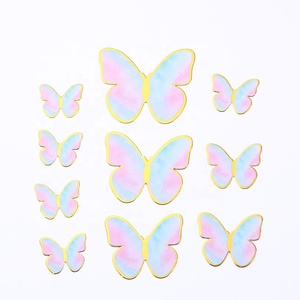 Nouveaux accessoires de pâtisserie pour fêtes <span class=keywords><strong>2022</strong></span>, accessoires pour gâteaux, décorations de cupcakes joyeux anniversaire, décorations de gâteaux papillon XQ868 - Product Image 6