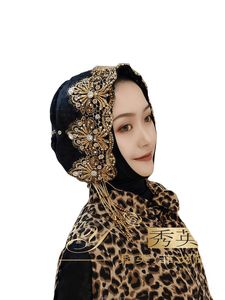 New fashionable headscarf, Muslim nylon scarf, breathable and eco-friendly, suitable for all seasons - Product Image 5