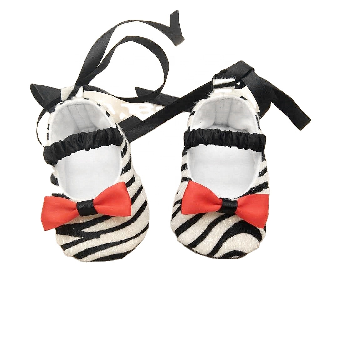 Балетки детские с полосками Зебра, мягкая обувь для прогулок, для девочек, ручная работа, реквизит для фотографии