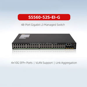 Excelente Switch Empresarial H3C S5560-52S-EI-G de 52 Puertos con 48 Puertos RJ45 y 4 Puertos SFP+ 1.28Tbps - Product Image 1