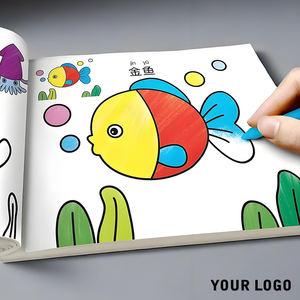 迷你婴儿着色书儿童定制标志着色儿童<span class=keywords><strong>2</strong></span>至<span class=keywords><strong>3</strong></span>岁定制批发着色书促销礼品 - Product Image 4