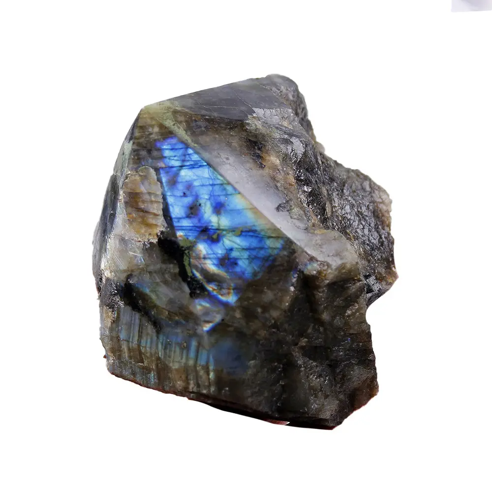 Labradorite cristal Reiki énergie de guérison pierre brute pour la décoration de la maison amour naturel poli bijoux JSY image montre 1kg