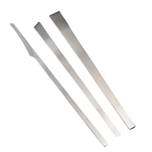Kit de pédicure en acier inoxydable 3 pièces, outils pour exfolier les cuticules, les peaux mortes, les ongles et les callosités des pieds - Product Image 3
