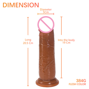 Prix d'usine Jouets sexuels pour femmes Masturbation Grand Godemichet Souple Étanche Écologique Jouet pour adultes Pénis artificiel - Product Image 2