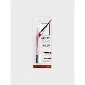Crème à sourcils marron ovale longue durée 3-en-1 teintée imperméable avec brosse à double tête pour le maquillage des yeux - Product Image 1