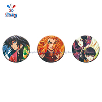 Épinglette 3D Ricky Trending Anime, personnalisable, vente en gros, pour la décoration de sacs et de chapeaux