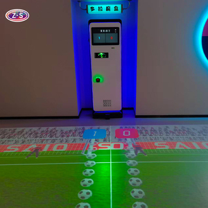 48 jeux de projection interactive au sol, jeu à pièces, <span class=keywords><strong>projecteur</strong></span> <span class=keywords><strong>interactif</strong></span> mobile pour événements d'entreprise - Product Image 1
