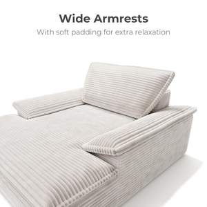 Sofá cama comprimido al vacío completo de espuma viscoelástica de densidad de altura de pana para sala de estar - Product Image 5