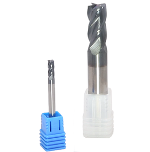 Fresa de carburo sólido con recubrimiento nano negro de rendimiento estable para trabajar con acero inoxidable - Product Image 2