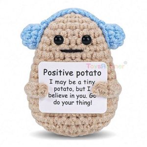 Muñecos Amigurumi de Patatas Fritas de Ganchillo Personalizados con Logotipo y Color, Juguetes de Dibujos Animados de Verduras y Alimentos Positivos - Product Image 4