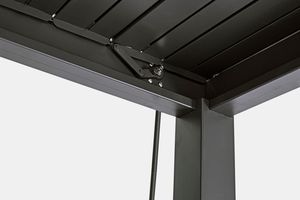 Pérgola de Aluminio Impermeable, Resistente, Automática, Retráctil, con Techo de Láminas, para Patio, Gazebo, Pabellón, 500, Moderna, Motorizada, Biocl - Product Image 6