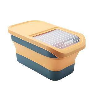 Molde de inyección para cubo de arroz, contenedor de almacenamiento de granos, tapa, asa, taza medidora, anillo de sellado, ruedas, molde - Product Image 4