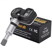 Herramienta de Sistema de Monitoreo Programable Universal XTOOL TS100 PRO de 315/433 MHz, Sensor de Presión de Neumáticos