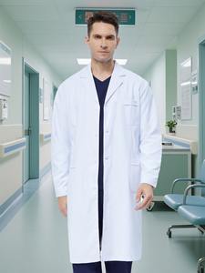 Camici da laboratorio bianchi di fascia alta abbigliamento da lavoro per medici ospedalieri - Product Image 3