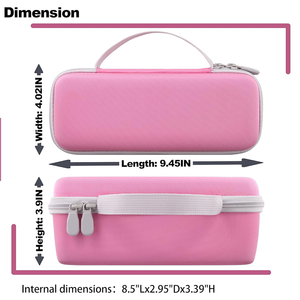 Estuche de Almacenamiento Rígido de EVA con Asa Ergonómica para <span class=keywords><strong>Irrigador</strong></span> Bucal Inalámbrico, Práctica Bolsa de Viaje para <span class=keywords><strong>Accesorios</strong></span> de Irrigación Oral - Product Image 3