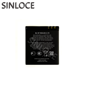 Batterie BL-5F de téléphone portable Rechargeable de vente chaude pour <span class=keywords><strong>Nokia</strong></span> E65 N93I <span class=keywords><strong>N95</strong></span> N96 6290 6210S X5 prix C5-01Battery 3.7V 950mAh - Product Image 1
