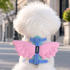 Correa Serie Wings, con Gancho para el Pecho, Estilo Chaleco, para Perros Grandes, Medianos y Pequeños, Correa para Pasear Perros, Cadena para Perros - Product Image 3
