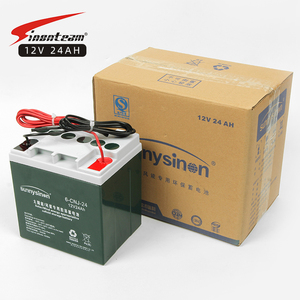 Batería de <span class=keywords><strong>Gel</strong></span> para Panel Solar de 12 Voltios y 24 Ah, 20 Horas, Sistema de Energía Solar de 12 V, Batería de <span class=keywords><strong>Gel</strong></span> de 24 Ah para Alumbrado Público - Product Image 3