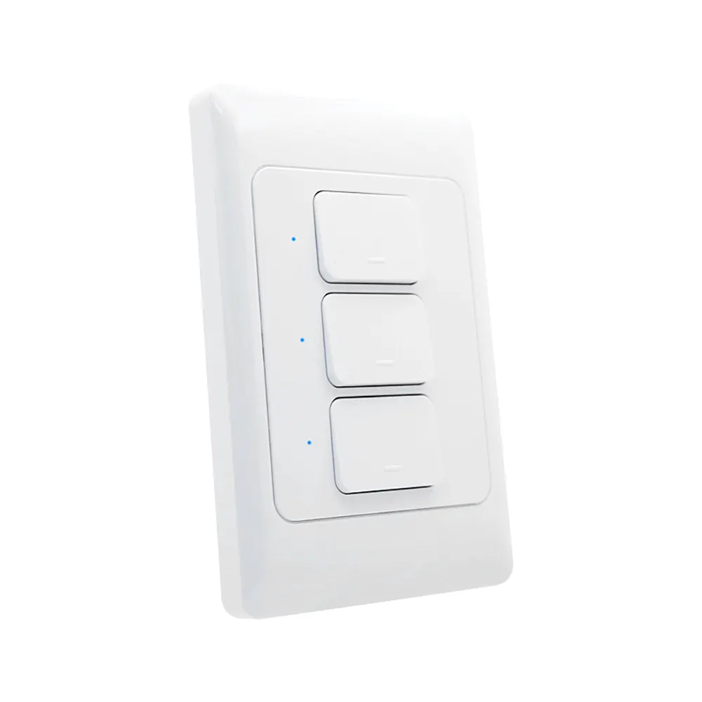 3 gang TUYA Smart home products smart life light switch smart wall physical button light wifi smart switch