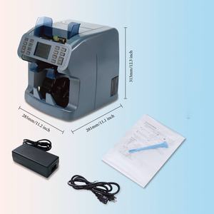 Contador de Billetes Portátil BC-8900 con 2 Compartimentos, Pantalla LED TFT, Reconocimiento Automático de Monedas USD/<span class=keywords><strong>EUR</strong></span>/CAD, Grado Bancario - Product Image 6