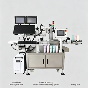 Machine de marquage laser UV haute précision avec impression de code complète et traçabilité anti-contrefaçon pour bouteilles en plastique de produits chimiques quotidiens - Product Image 1