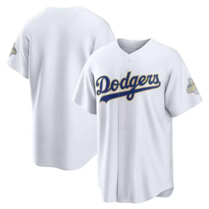 Vente en gros # 17 Ohtani # <span class=keywords><strong>Maillot</strong></span> de football américain pour <span class=keywords><strong>homme</strong></span> 50 Betts, collection Stadium 2026, blanc brodé, édition Los Angeles Or - Product Image 5