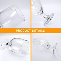 Fête de mariage maison Bar multi-usages 13 OZ rouge et blanc vin gobelet verres à eau pour vin