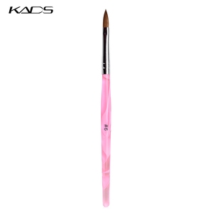 KADS Kolinsky 100% Sable Acrylic <b>Nail</b> Brush Pink Acrylic Handle For <b>Nail</b> Design Manicure Tool Carving and <b>Nail</b> <b>Extension</b> - Product Image 4