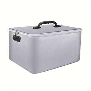 Sac ignifuge portable avec serrure, revêtement en silicone liquide, produits de classement de documents sécurisés - Product Image 5