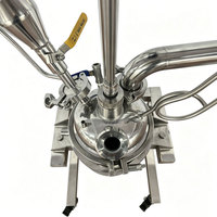 Réacteur de cristallisation chimique à double enveloppe en acier inoxydable 316L, cuve sous pression, chauffage électrique, capacité 1L, marque UGO