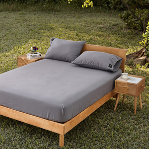 15% Silver Fitted <strong>Grounding</strong> Bed Sheets US Size EMF Blocking <strong>Grounding</strong> Cord Stress Relief Natural Healing OEKO Certified Hotel - Product Image 1