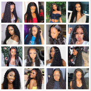 วิกผมตรง<span class=keywords><strong>ยาว</strong></span>ปานกลางแบบฟรีสไตล์,วิกผมจริงแบบมีลูกไม้4*4แต่งด้านหน้าพร้อมเส้นผมและบาง - Product Image 5