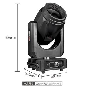 B450 lampu sorot LED 20R, lampu panggung kepala bergerak RGBW & putih hangat Mode kontrol DMX512 IP20 untuk klub malam & Disko untuk sistem DJ - Product Image 4