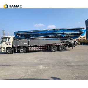Venta Directa de Fábrica HAMAC, Precios Bajos, Camión Mezclador de Concreto Autocargable Diésel Pequeño de 36m, Bomba Totalmente Hidráulica para Construcción - Product Image 4