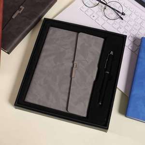 Custom Corporate Gift <b>Set</b> PU Leather <b>Notebook</b> Digital Printing Pen-Perfect Promotional Anniversary Gifts for Business Bank - Product Image 4
