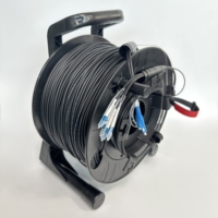 Carretes de Cable de Fibra Óptica Desplegables para Uso en Campo en Entornos Hostiles para Transmisiones
