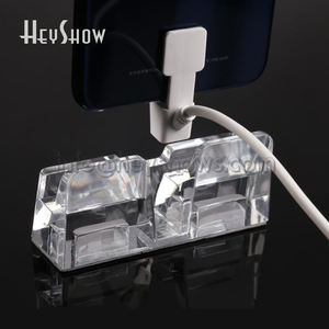 Soporte antirrobo de 8 puertos para todos los teléfonos inteligentes Sistema de alarma de pantalla de seguridad para teléfonos móviles con carga hecha de plástico ABS - Product Image 3