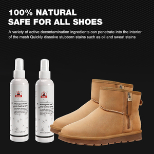 Venta caliente viaje portátil respetuoso con el medio ambiente eliminar manchas 200ml limpieza <span class=keywords><strong>de</strong></span> <span class=keywords><strong>zapatos</strong></span> cuidado <span class=keywords><strong>limpiador</strong></span> <span class=keywords><strong>de</strong></span> espuma <span class=keywords><strong>de</strong></span> gamuza - Product Image 3