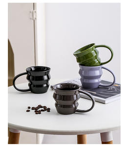 Taza Creativa de Alta Gama, Diseño Simple de Color Sólido, Taza de Café para Oficina, Taza para Parejas - Product Image 6