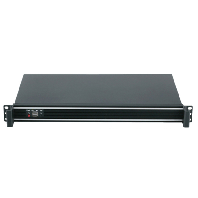 1U Server Chassis / 1U Mini Small Chassis / 1U 19-inch Standard Rack-mounted Chassis Industrial PC Case Customized  Processing