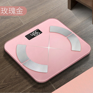 USB for Bluetooth Body Fat Scale Adult Home Health Scale for Weight & Fat Measurement Mobile App <b>Gift</b> Electronic Weight Scale - Product Image 3