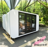 Cabine modulaire préfabriquée élégante et luxueuse, insonorisée, type Apple, à montage rapide, pour hôtel