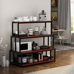 Decorazione per la casa personalizzata libreria libro Album di riviste fiore verde vaso scala <span class=keywords><strong>in</strong></span> metallo mensola di <span class=keywords><strong>legno</strong></span> porta Stand Stand - Product Image 5