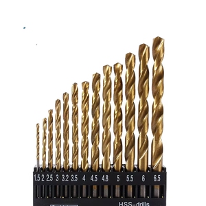 Jeu de forets hélicoïdaux entièrement rectifiés 5% Cobalt <span class=keywords><strong>HSS</strong></span> M35 pour le perçage du métal, de l'acier inoxydable et de l'acier inoxydable - Product Image 2