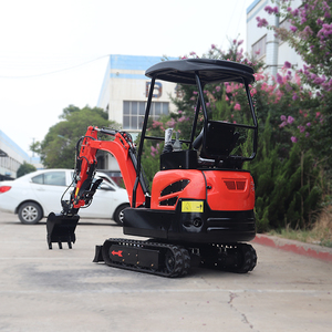 HS-18 1. Mini-excavatrice de 8 tonnes pour usage domestique, agricole, verger, serre, certifiée EPA Euro V - Product Image 2