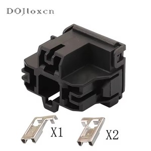 Enchufe de cableado negro de 3 pines, conector hembra de automóvil con Terminal para Accord Civic <span class=keywords><strong>H4</strong></span>, Base de faro - Product Image 1